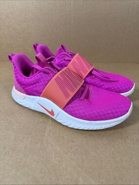 Nike Pink/Coral Renew In Season TR 9 Athletic Sneakers
